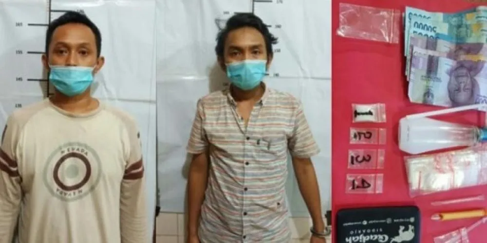 Transaksi Sabu, 2 Pria Diamankan Polsek Semampir