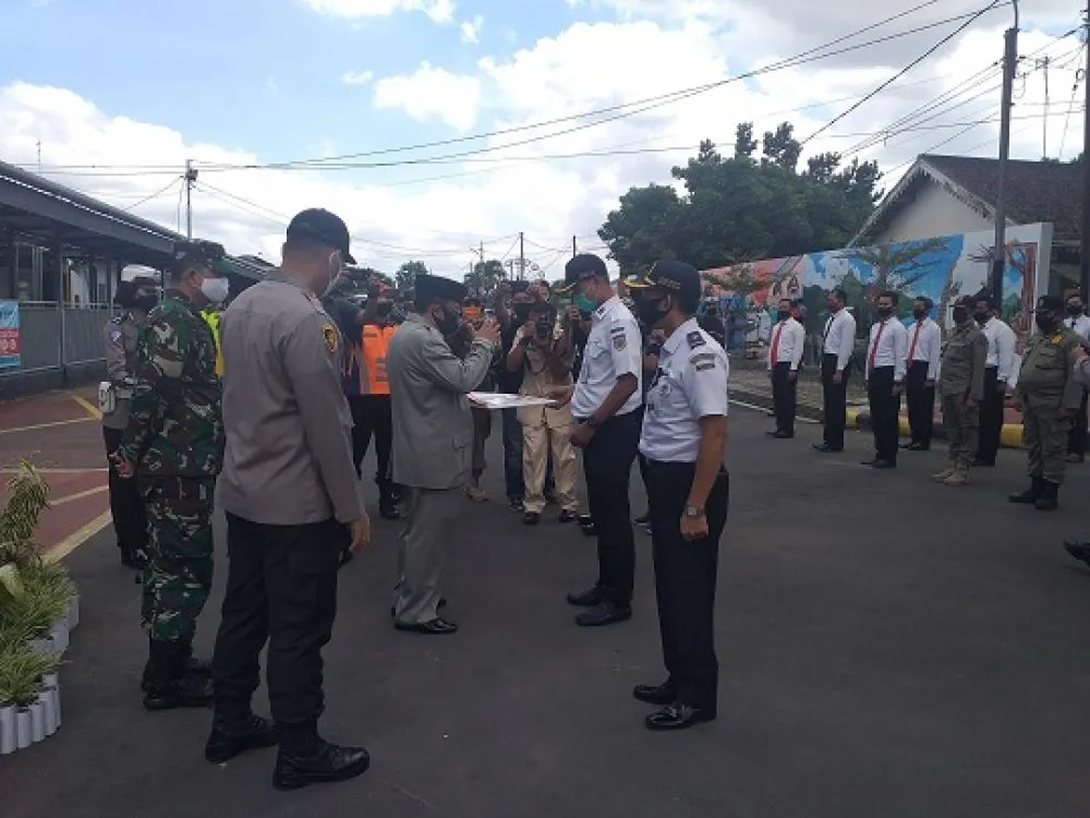 Stasiun dan Terminal Tangguh Semeru Blitar Diresmikan