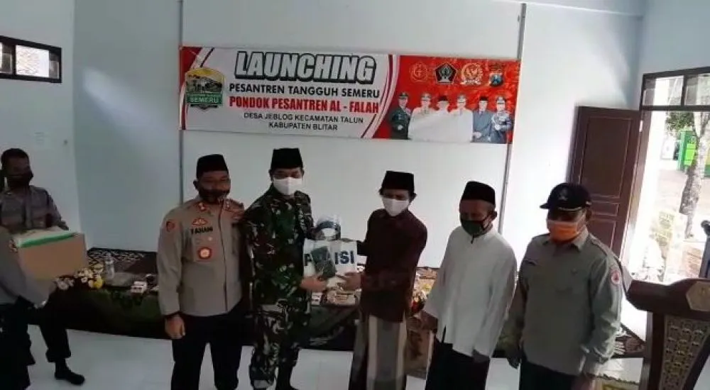 Polres Blitar Resmikan Pesanten Tangguh Semeru Ketiga
