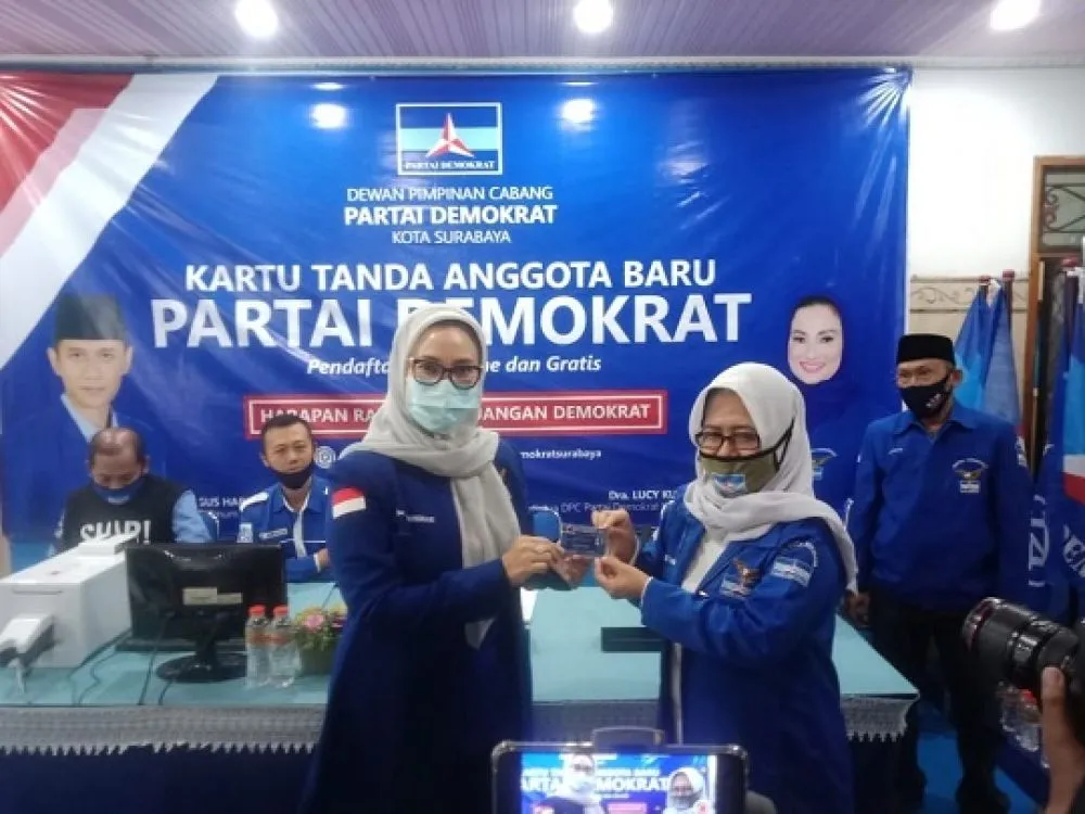 DPC Demokrat Surabaya Luncurkan KTAnisasi, Target 10 Ribu Anggota