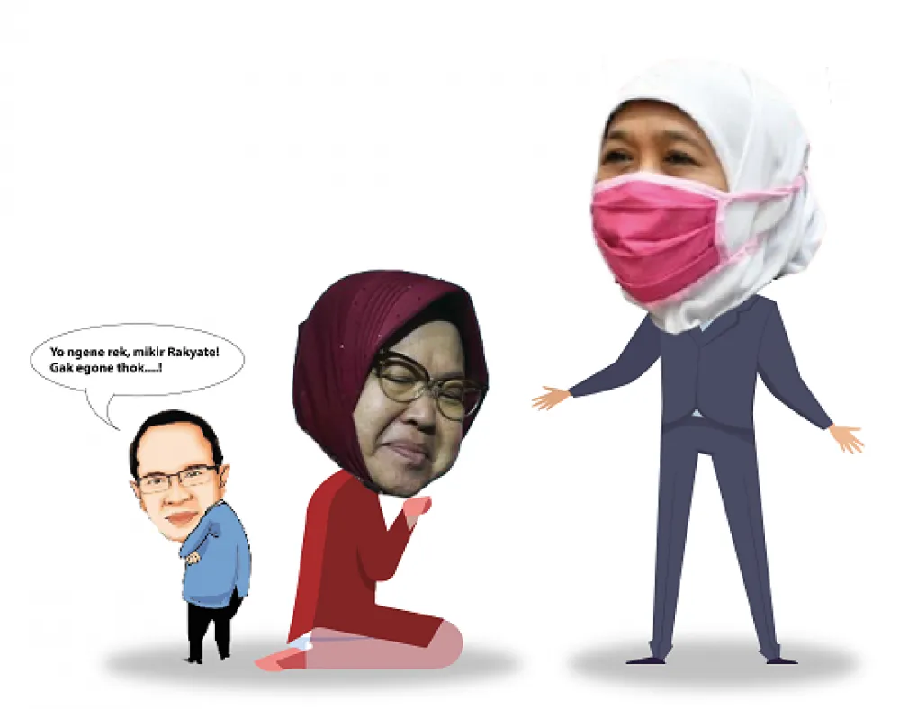 Risma Manut Khofifah