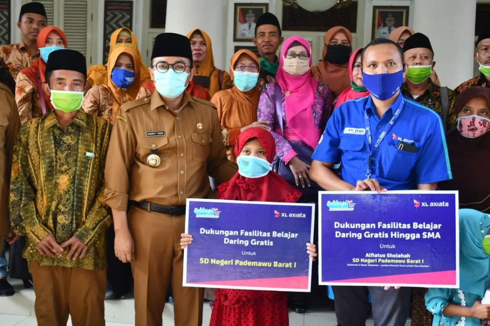 XL Axiata Beri Dukungan Fasilitas Belajar Gratis