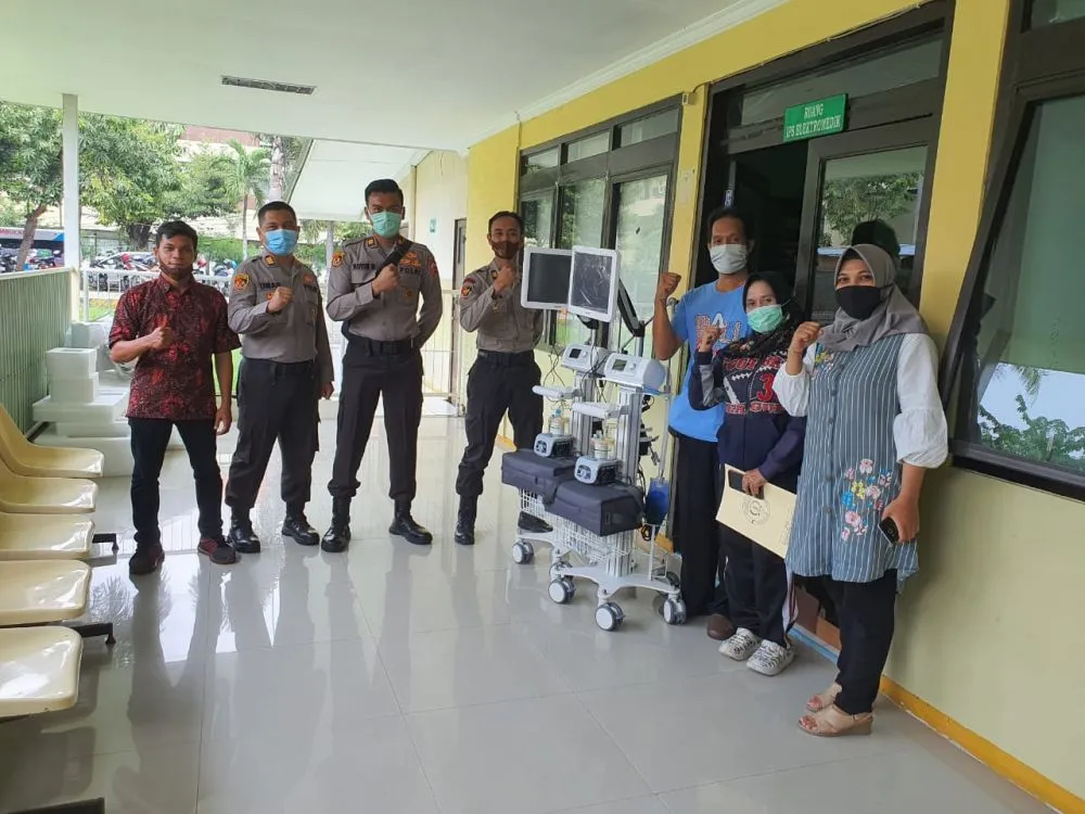 Polri Sumbang Ventilator Untuk Jatim, Emil Dardak Beri Apresiasi