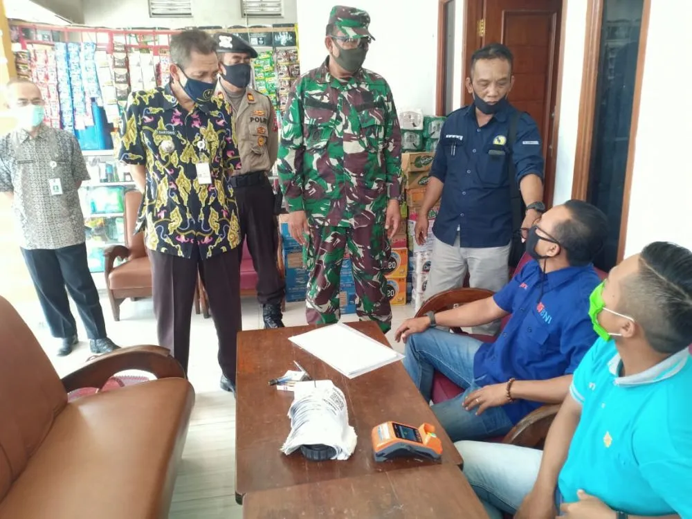 ​Forkopimcam Widang Sidak Komoditi BPNT: Semuanya Layak Dikonsumsi