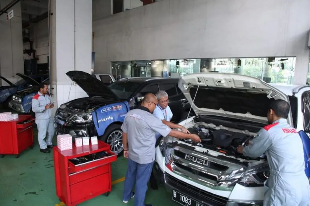 Bengkel Isuzu Tetap Layani Pelanggan Meski Masa Pandemi