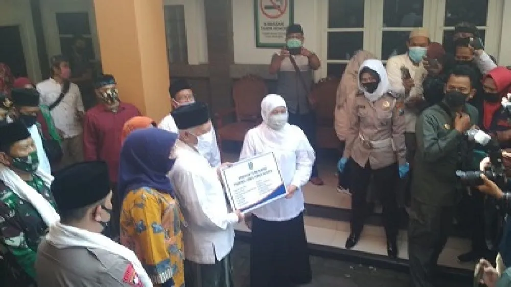 Siapkan Pesantren Tangguh, Gubernur Jatim Kunjungi Ponpes Tebuireng Jombang