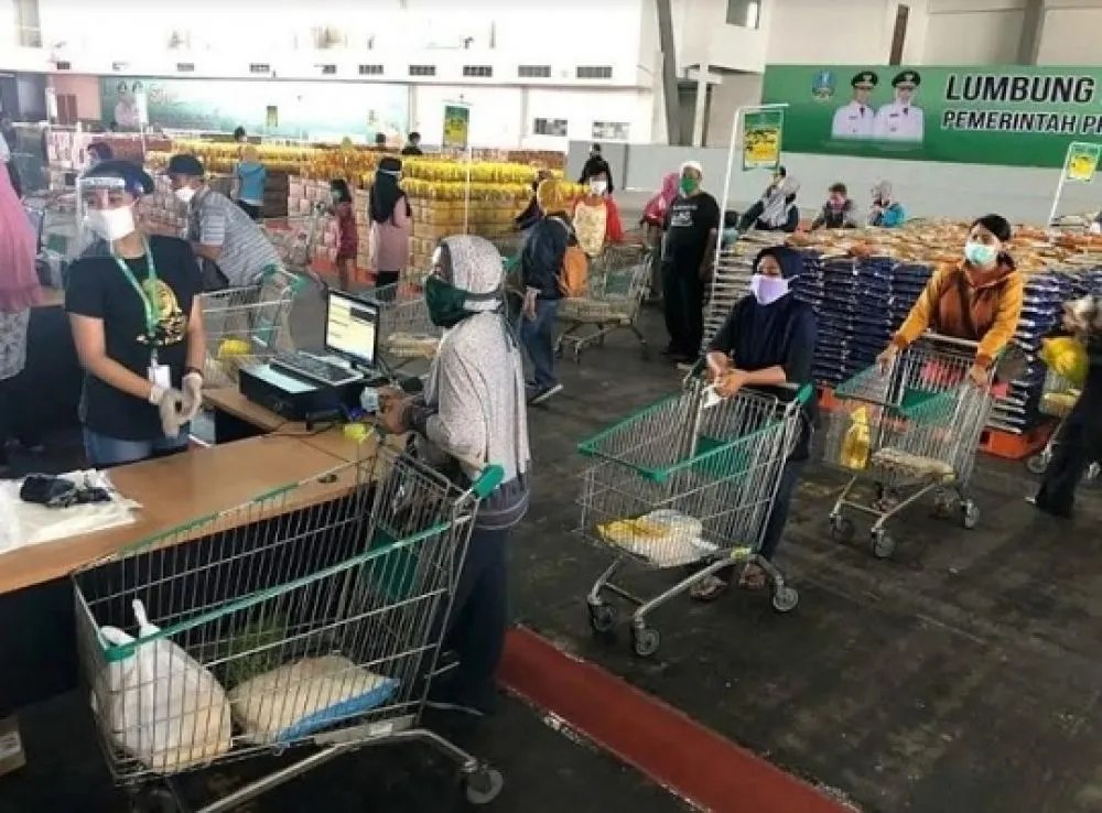 Layanan Gratis Ongkir Lumbung Pangan Jatim Ada di 19 Daerah