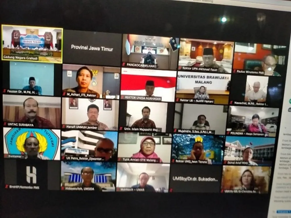 Pemprov Jatim Matangkan Kerjasama Pentahelix dengan PTN/PTS