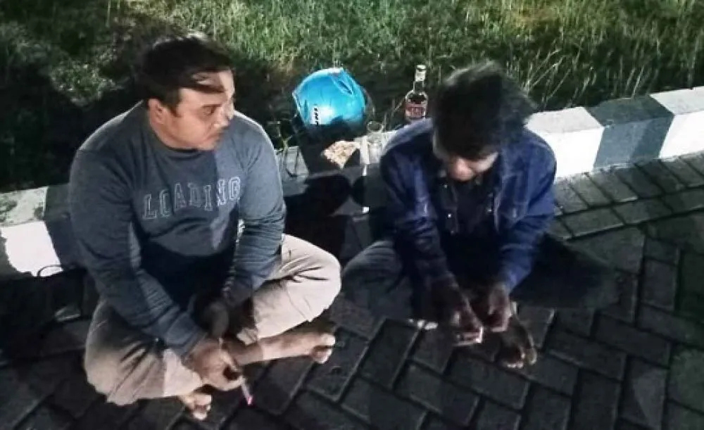 Sebabkan Keributan, Dua Pemuda Teler Diamankan Polisi