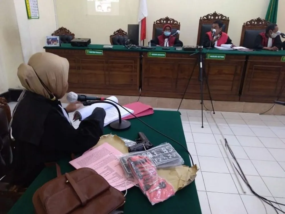 Dua Terdakwa Maling Motor Terancam Hukuman Lima Tahun Bui