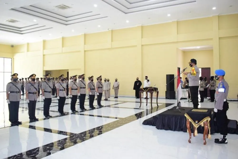 Kapolresta Sidoarjo Lantik 5 Kapolres Sidoarjo Baru