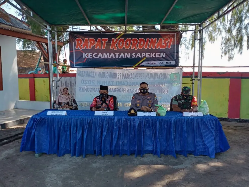 Camat Sapeken Imbau Kades Percepat Pengajuan Program DD/ADD