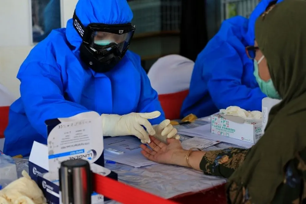Peserta UTBK, Hasil Rapid Test Reaktif Langsung Dilakukan Swab