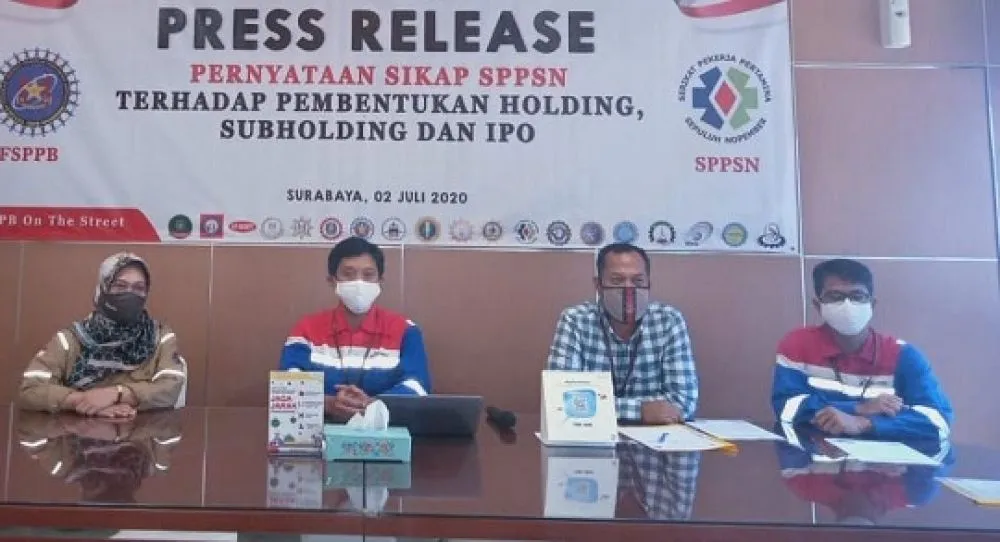 Serikat Pekerja  Tolak Saham Pertamina dijual ke Umum