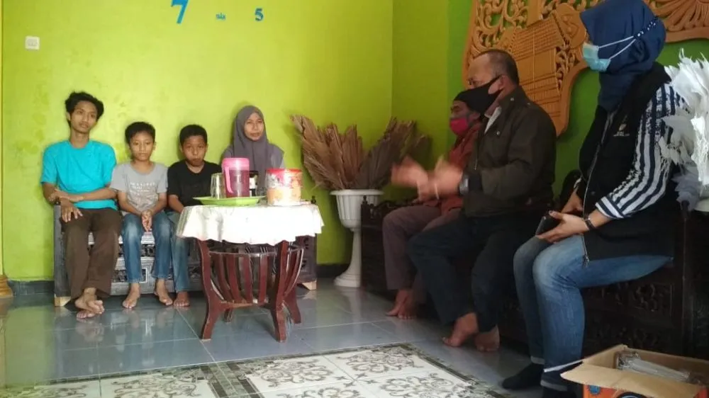 Lima Anak Yatim dari Pasien Covid-19 di Jombang Mendapat Trauma Healing