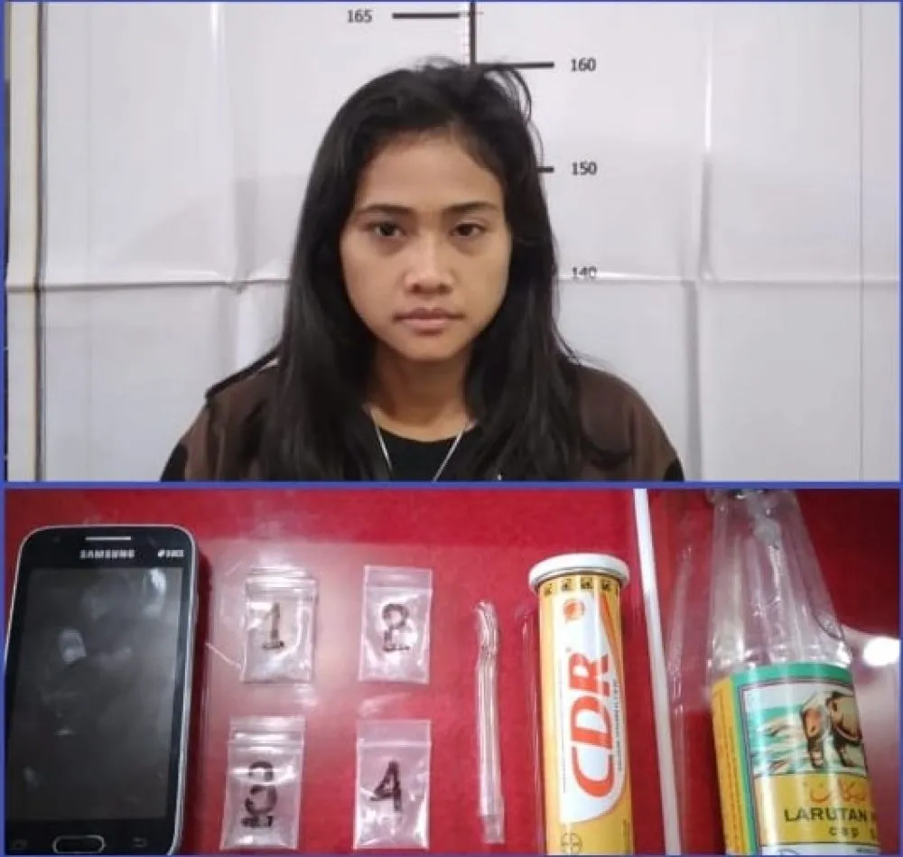 Ibu Rumah Tangga Nekat Jual Sabu