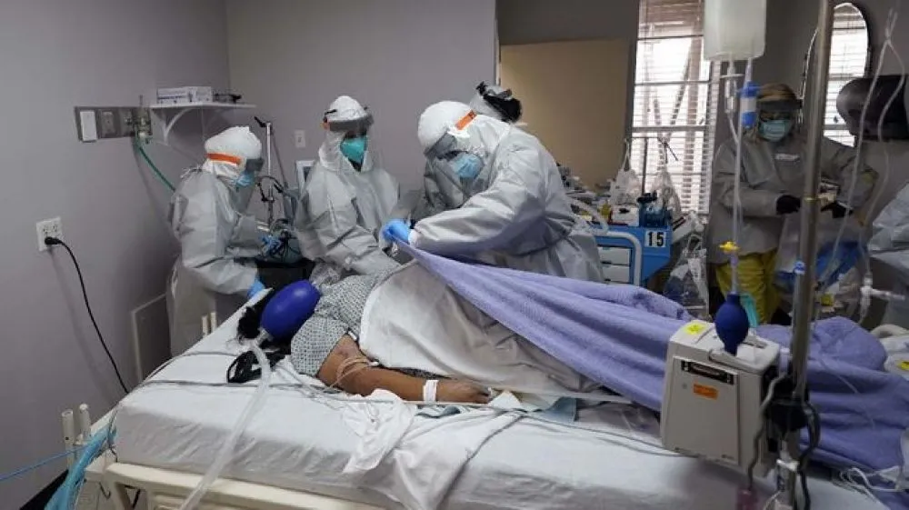 AS Jadi Rekor Tertinggi Kasus Corona, 60 Ribu Sehari