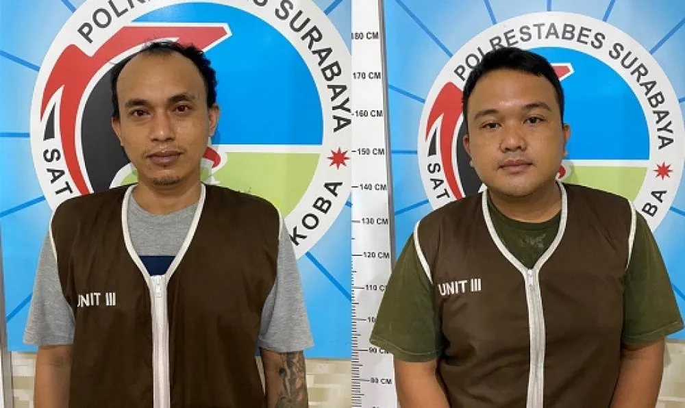 Bawa Sabu, 2 Warga Sidoarjo Ditangkap Di Depan KBS