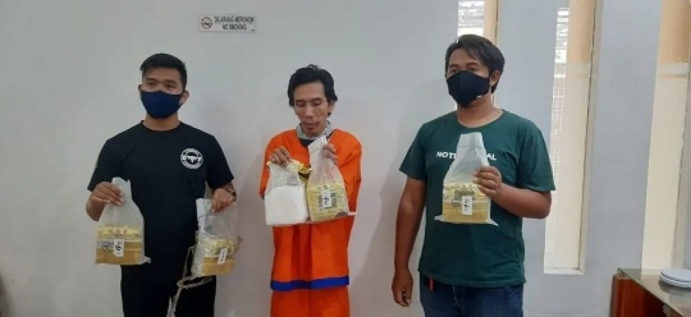 5,3 kg Sabu Arek Simokalangan Disita Polda
