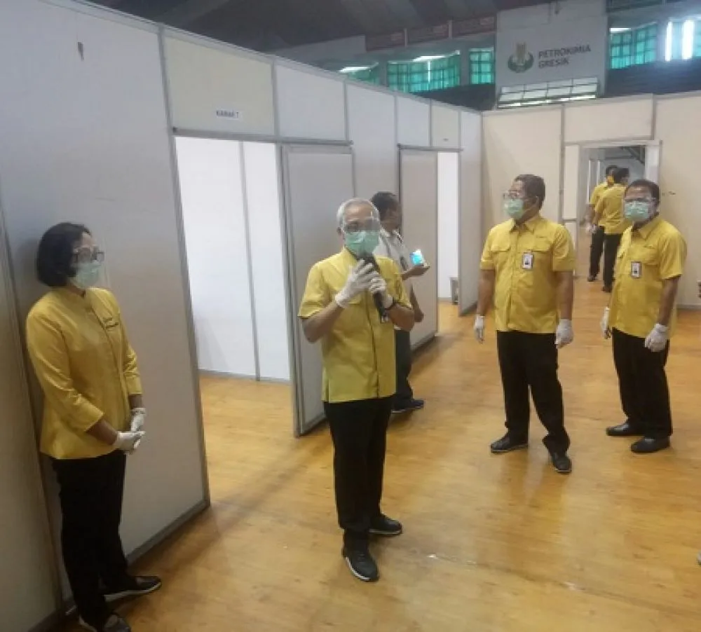 PG Bangun 40 Ruang Isolasi Mandiri sebagai Contigency Plan