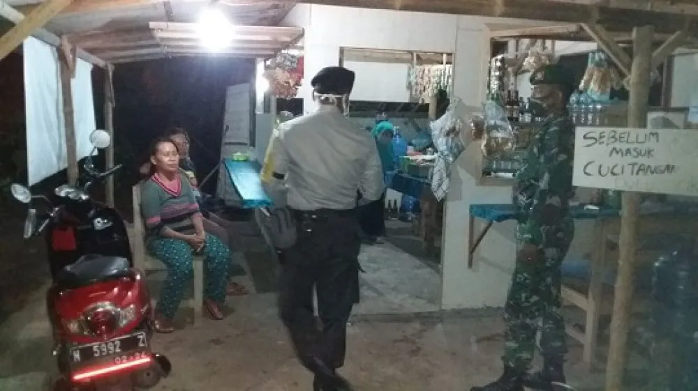TNI-Polri Lumajang Patroli Bersama Ditengah Covid-19