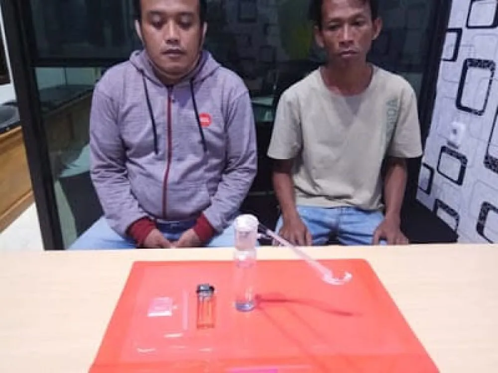 Dua Pengguna Sabu Diamankan Satresnarkoba Polres Lumajang