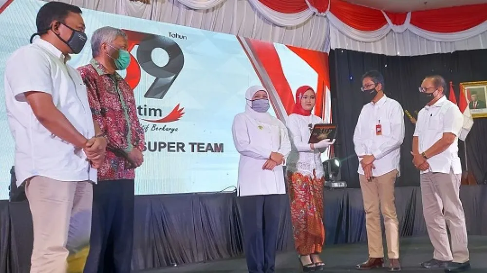 HUT Ke-59, Wujudkan Kerja Tim Solid Melalui Bank Jatim Super Team