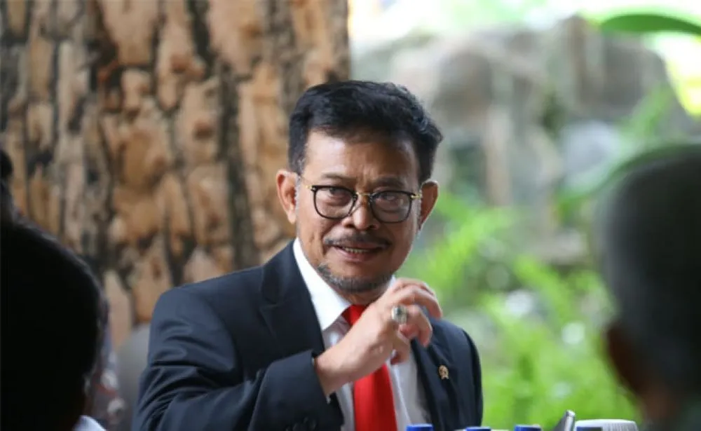 Menteri SYL Tetapakan Ganja Jadi Tanaman Obat Binaan