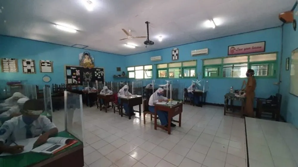 SMAN 2 Nganjuk Jadi Referensi Pembelajaran Tatap Muka di Tengah Pandemi