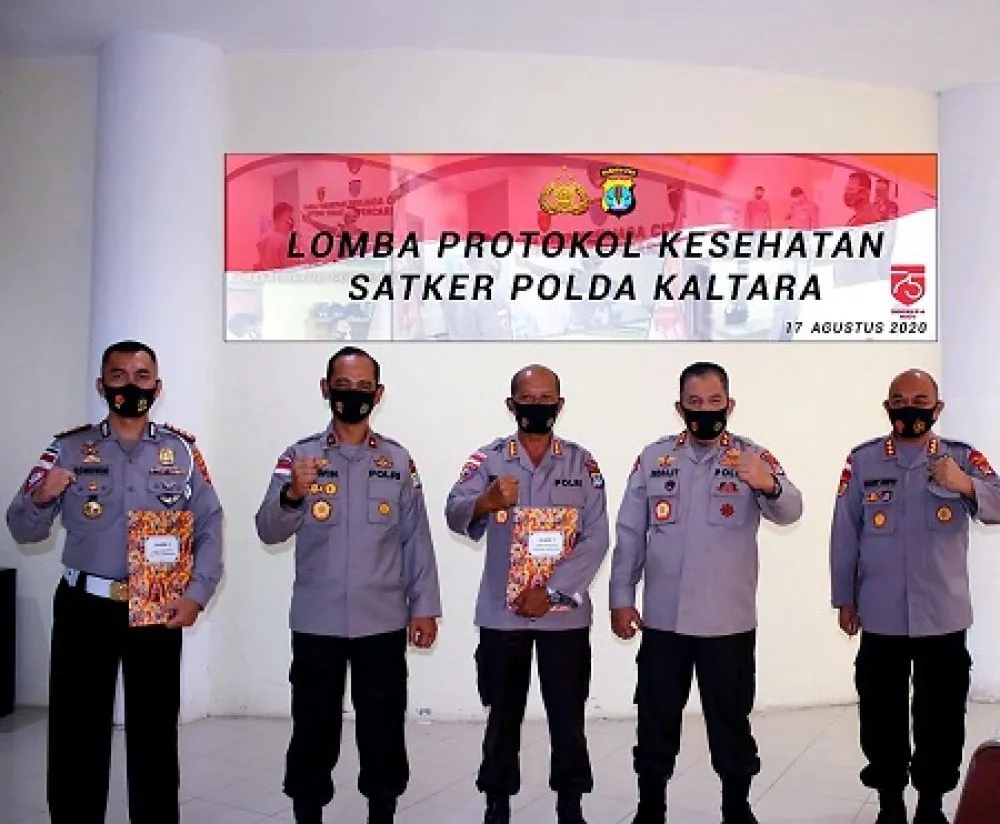 Kreatif, Polda Kaltara Gelar Lomba Implementasi Protokol Kesehatan