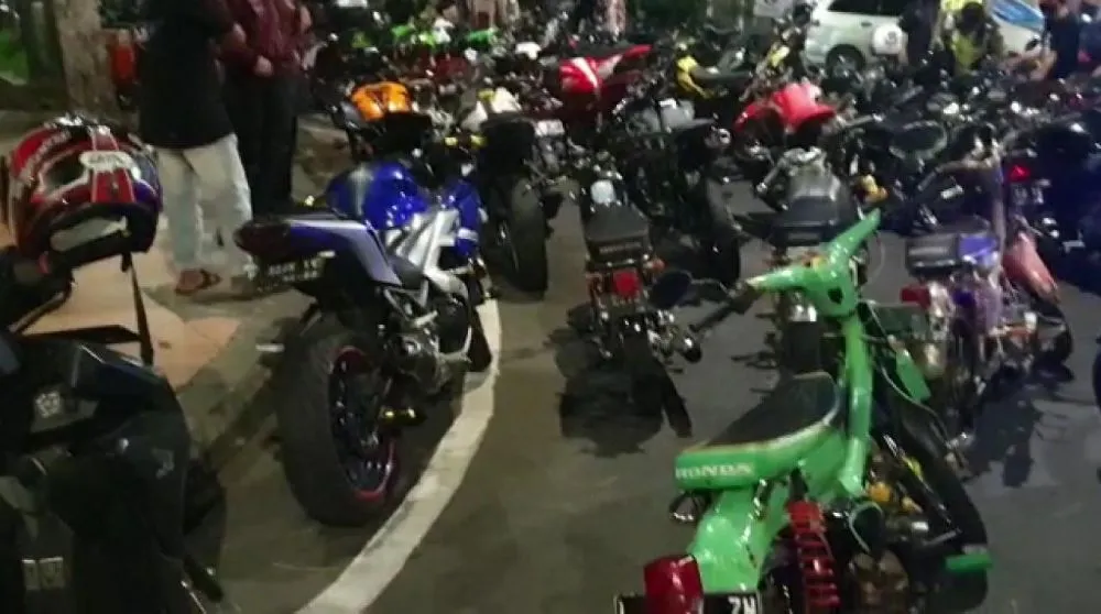 619 Kendaraan Disita Polrestabes Surabaya Gunakan Knalpot Brong
