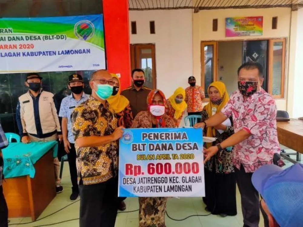 10 Kecamatan di Lamongan Sudah Terima BLT Dana Desa Tahap 3