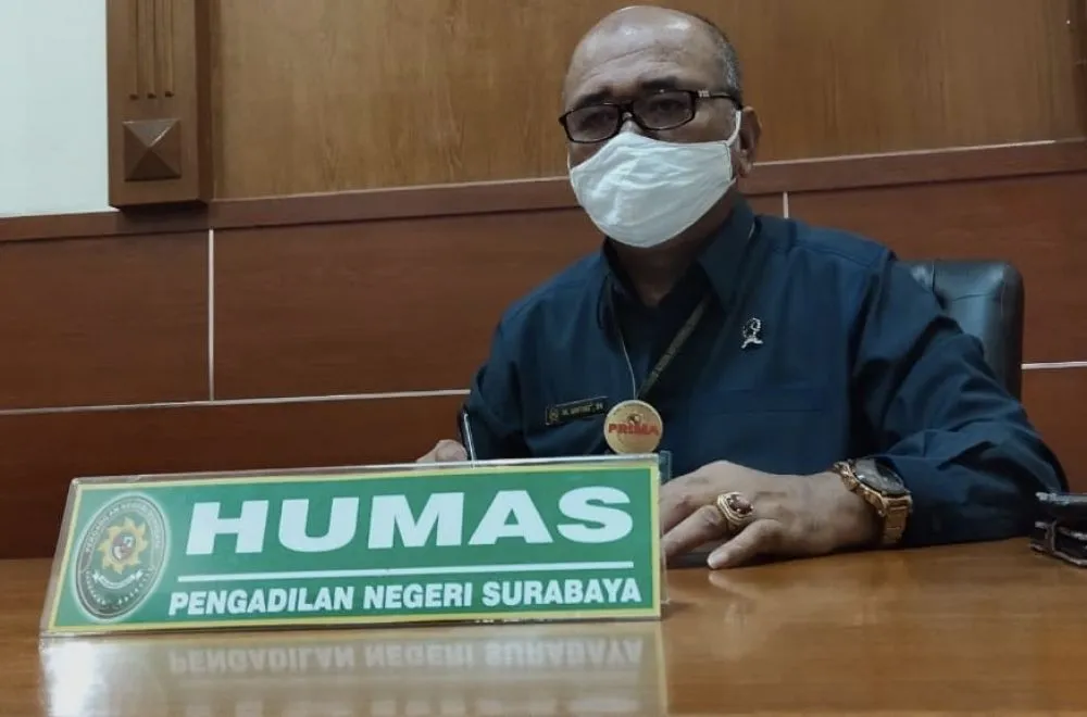 7 Pegawai Positif Covid-19, PN Surabaya Di-Lockdown Lagi
