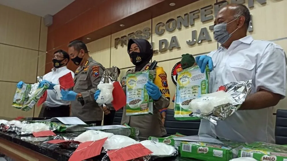 Dibongkar! Sabu 6,5 Kg Dikemas Makanan Sereal Anak