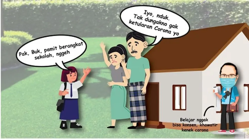Ortu Senang Bercampur Cemas