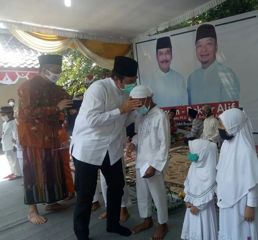Qosim-Alif Resmi Berpasangan di Pilbup Gresik