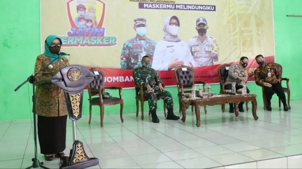 Forkopimda Jombang Ikut Launching Implementasi Inpres No 6 Tahun 2020