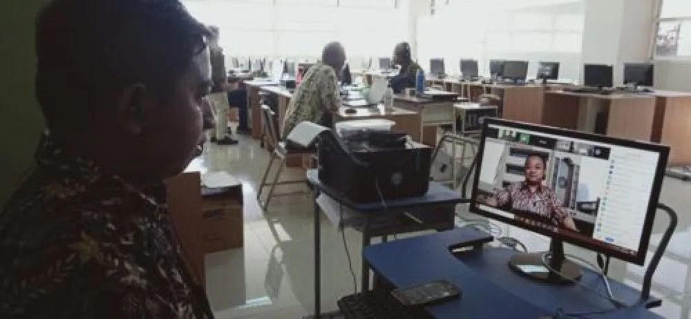 Zoom Akhir Tahun Hijriah, SMPM 5 Surabaya bersama Prof Abdul Mu’ti