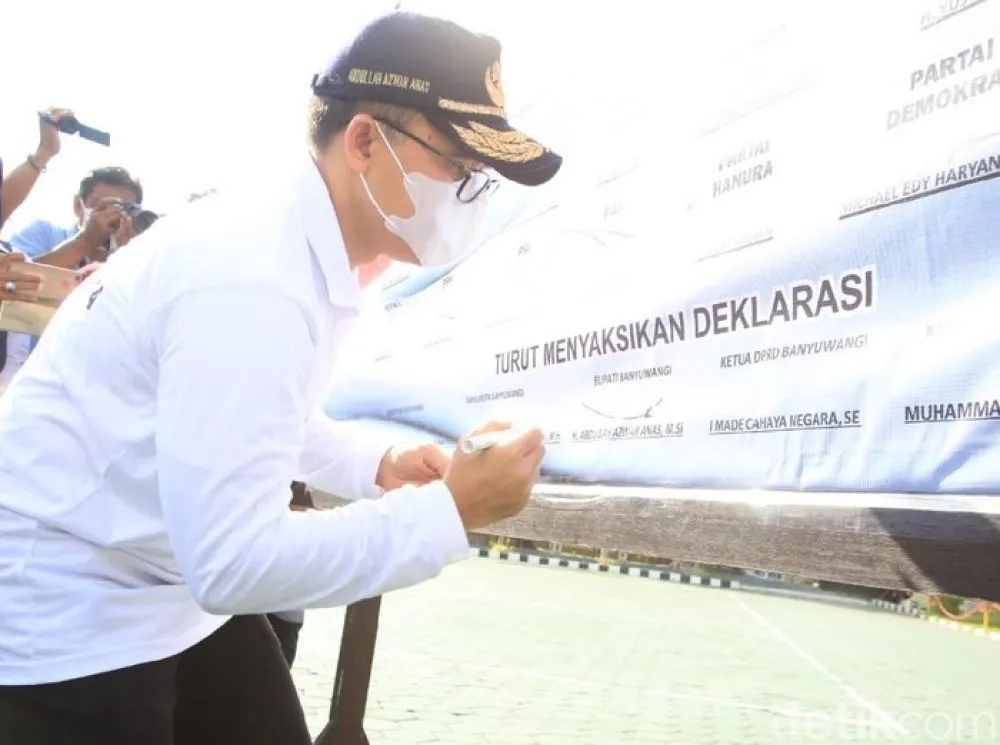 Banyuwangi Gelar Deklarasi Pilkada 2020 yang Aman dan Damai