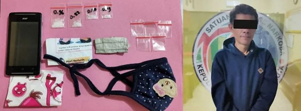 Edarkan Sabu, Pemilik Bengkel Ditangkap Satreskoba Polres Blitar Kota