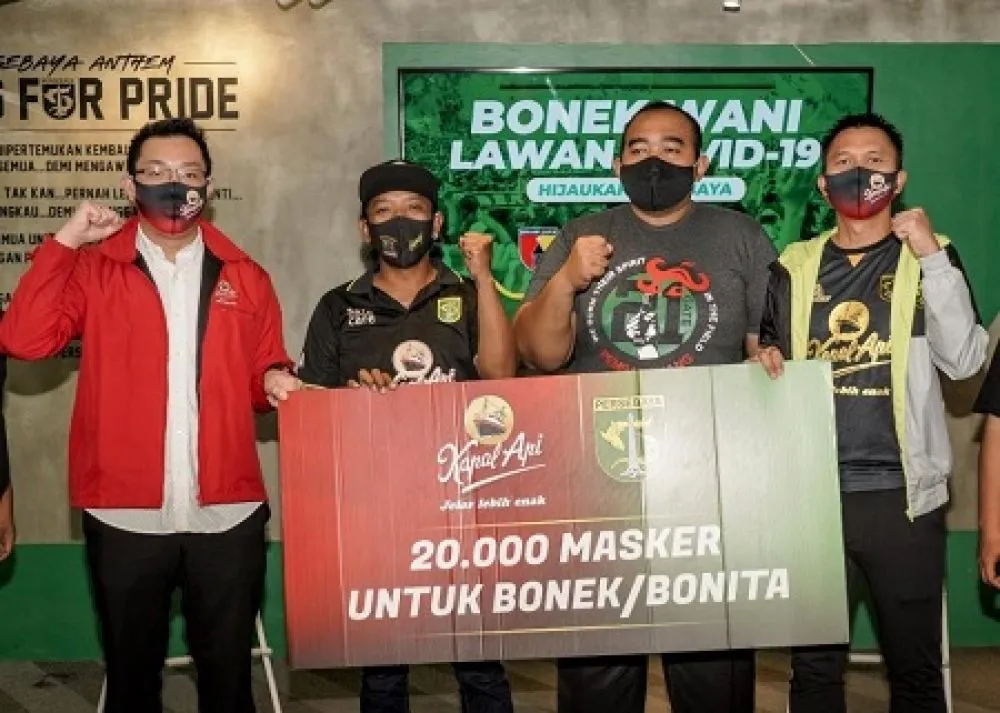 Kopi Kapal Api Dukung Semangat Bonek Jalani Protokol Kesehatan