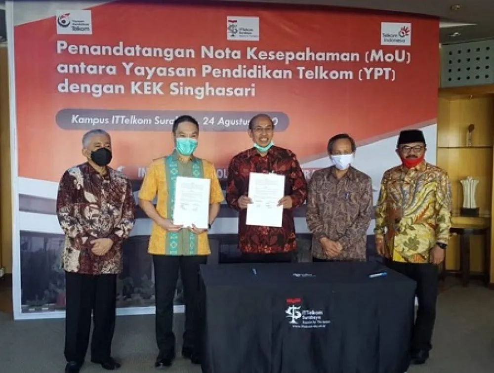 YPT Kerjasama Kawasan Ekonomi Khusus Singhasari, Bangun Pendidikan Digital