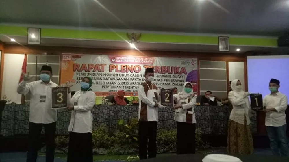 Undian Nomor Urut , IkBar Nomor Urut 1 Diikuti YoNi dan Pung - Titik