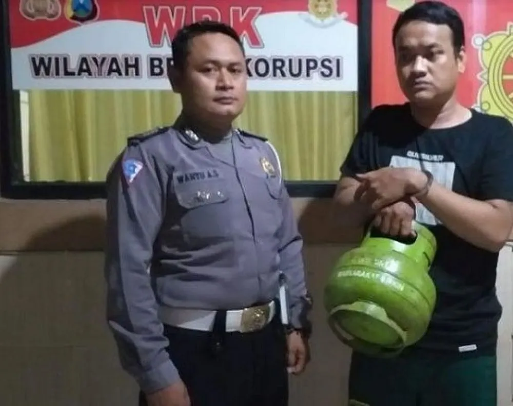 Pencuri Tabung Epliji 3 Kg Nyaris Dimassa