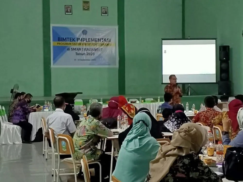 SMAN I Kalianget Gelar Bimtek Implementasi Program SKS 2020