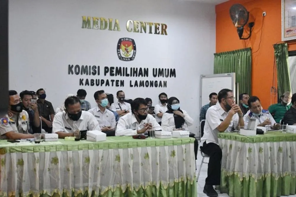 KPU Lamongan Tetapkan 3 Bapaslon Penuhi Syarat Maju di Pilkada