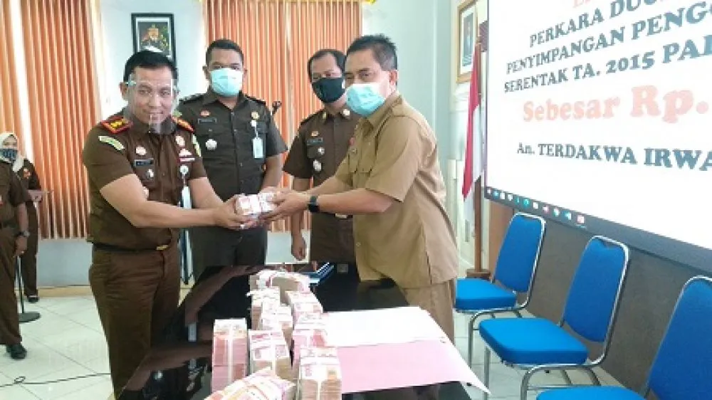 Uang Korupsi Dana Hibah KPUD Lamongan Dikembalikan ke Pemda