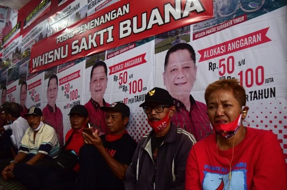 Kekecewaan Selimuti Posko Pemenangan WS Saat DPP PDIP Rekom Eri-Armuji