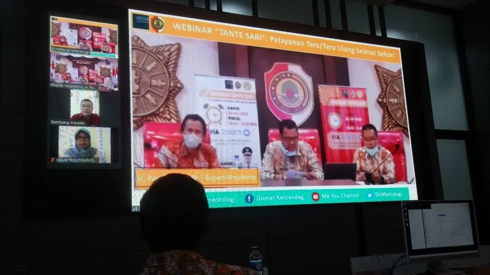 Webinar 'Tante Sari', Direktur Metrologi Takjub Pelayanan Tera Sehari