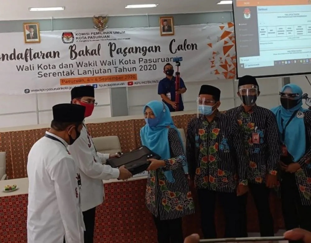 Hari Terakhir Pasangan GIAT Mendaftar Ke KPU